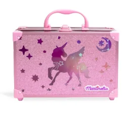 *85425 Martinelia Galaxy Dreams Perfect Traveler Glitter Case Pink 25 x 16 x 8,5cm