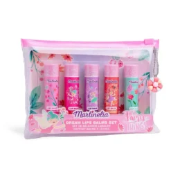 *85481 Martinelia Fairy Things Dream Lip Blam Set 5 x 3gr & Cosmetic Bag Ηλικίές 3+