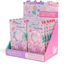 *857490 Martinelia Fairy Things Enchanted Bracelet Lip  Gloss Strawberry, Lip Gloss Πεταλούδα 0,8gr & Βραχιολάκι Ηλικίες 3+