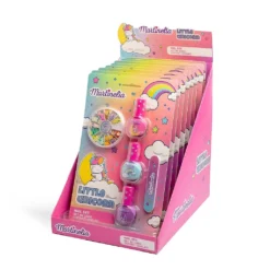 *85492 Martinelia Little Unicorn Nail Design Kit II Βερνίκια Νυχιών 3 x 3.5ml, Λίμα Νυχιών & Αυτοκόλλητα 3D