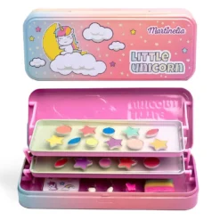 *85500 Martinelia Little Unicorn Sweet Tin Case 3 Levels W21.5 x H8.5 x D4 cm
