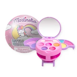 *85507 Martinelia Little Unicorn Magic Makeup Ball Mini Palette - Παιδική Παλέτα Μακιγιάζ Μίνι Μπαλίτσα Γαλάζια