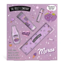 The Fruit Company EnaMORAte Bath & Perfume Berries Set 4Pcs Σετ Μπάνιου - Περιποίησης 28 x 31 x 5cm