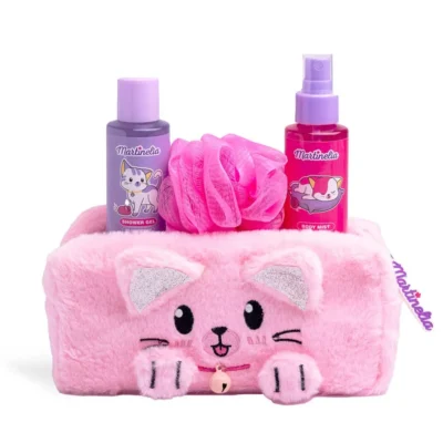 *85474 Martinelia Lulu & Duki Bath Bliss Set Cosmetic Bag - Παιδικό Σετ Περιποίησης για Κορίτσια 20 x 21 x 7cm