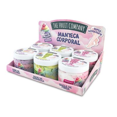 The Fruit Company Body Butter  Vegan Κρέμα Σώματος 250gr 6τμχ