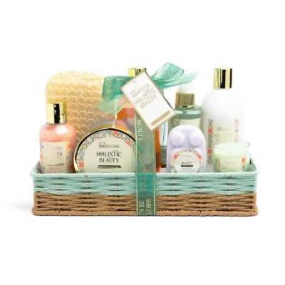 *42223 IDC Institute Holistic Beauty Lotus & White Tea Bath & Perfume Set 29 x 18 x 13cm 9pcs