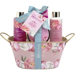 *42244 IDC Scented Garden Peony Bath Set 5pcs 23 x 20 x 12cm