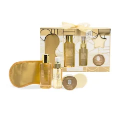 *42257 IDC Scented Bath Gold Vanilla & Sandalwood Box Set Σετ Δώρου - Περιποίησης W23,5x H15 x D3,5cm 4pcs