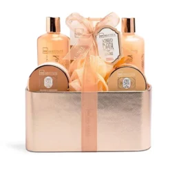 *42274 IDC Scented Bath Bronze Case Set Orange & Cinnamon - Σετ Μπάνιου 21,5 x 22,5 x  12,5cm 7pcs