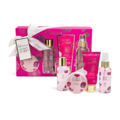 *42293 IDC Secret Stories Rose Edition Bath & Perfume Set Σετ Δώρου W24,5 x H16 x D4,7cm 4pcs