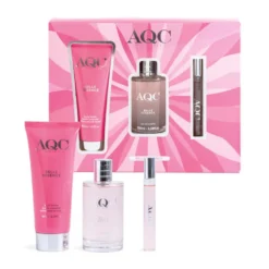 *99114 AQC Fragraces Belle Essence Perfume Set 20,7 x 21 x 6cm 3pcs
