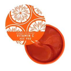 Victoria Beauty Vitamin C Age Pro Eye Patches Vegan Επιθέματα Τζελ για τα Μάτια με Βιταμίνη C, Ρετινόλη, Υαλουρονικό, Καφέ & Πορτοκάλι 60pcs