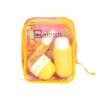 *35272 IDC Institute Radiant Skin Trio Cosmetic Bag Set 4Pcs Σετ Μπάνιου - Περιποίησης 12 x 14 x 5,5cm