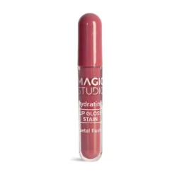 IDC Magic Studio Lipgloss Stain Petal Flush Ροζ Καφέ Σκούρο 3gr