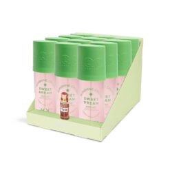 *56252 AQC Fragrances Body Mist Spray Amber Vanilla Sunset Sweet Dream Γλυκό Σπρέι Σώματος με Βανίλια, Κεχριμπάρι & Ροζ Πιπέρι 250ml