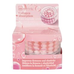 IDC Institute Pink Collagen Essence Capsule Face Cream Ενυδατική Κρέμα με Κάψουλες Κολλαγόνου 50ml