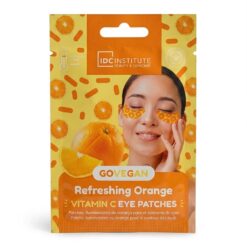 *90662 IDC Go Vegan Refreshing Orange Vitamin C Eye Patches Επιθέματα Ματιών με Βιταμίνη C & Εκχύλισμα Πορτοκαλιού 1 pair