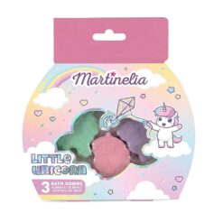 *44326 Martinelia Little Unicorn Bath Fizzer Set - Μπάλες Μπάνιου Μονόκεροι 3 x 35gr