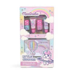 *44334 Martinelia Little Unicorn Makeup & Case Set II - Σετ Lip Gloss 2x 4ml, Nail Polish 2 x 3,5ml & Tin Case
