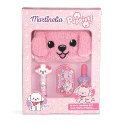 *44363 Martinelia Puppies Fluffy Friends & Case Set Σετ Μακιγιάζ με Νεσεσεράκι 17,5 x 24 x 3,5cm