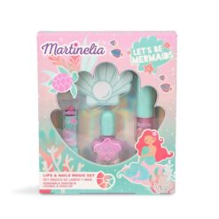 *44381 Martinelia Let's Be Mermaids Lips & Nails Magic Set 12,5 x 15 x 2cm 4pcs