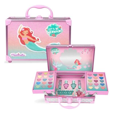 *44388 Martinelia Let's Be Mermaids 2 Level Beauty Case - Παιδικό Βαλιτσάκι Μακιγιάζ 25 x 16 x 8,5cm