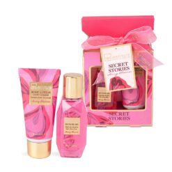 *99288 IDC Secret Stories Cherry Blossom Duo Set Σετ Μπάνιου 9 x 14,5 x 4cm 2pcs