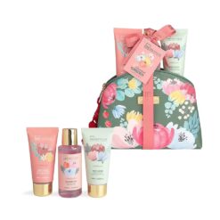 *99307 IDC Scented Garden Wildflowers Cosmetic Bag Set Σετ Δώρου - Περιποίησης 18,5 x 22,5 x 5cm 4pcs