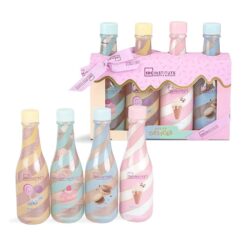 *99323 IDC Petits Delices 4 Bottle Set , Σετ Δώρου Μπάνιου 20 x 17,5 x 5cm 5pcs