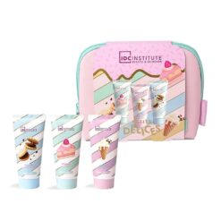 *99328 IDC Petits Delices Cosmetic Bag Set Σετ Μπάνιου - Περιποίησης 18 x 15 x 5,5cm 4pcs