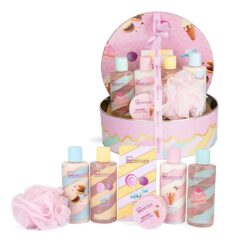 *99330 IDC Petits Delices Super Tin Set - Σετ Μπάνιου Φ25 H25 8pcs