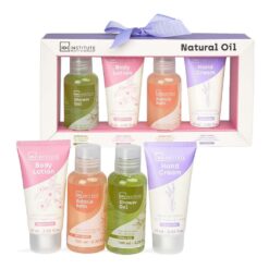 *99334 IDC Institute Natural Oil Total Care Set Σετ Μπάνιου - Περιποίησης με Φυτικά Έλαια 24 x 12,5 x 4,3cm 4pcs