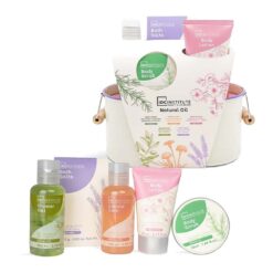 *99337 IDC Institute Natural Oil Body Spa Tin Case Set Σετ Μπάνιου - Περιποίησης με Φυτικά Έλαια 20 x 20 x 11cm 6pcs