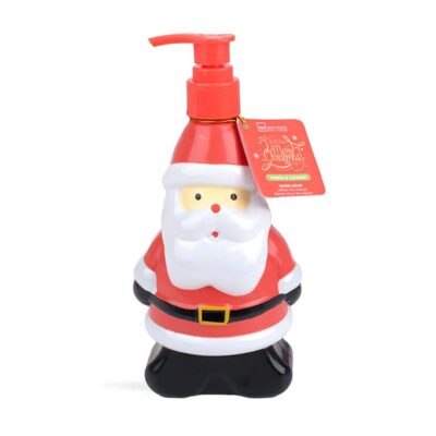 *42371 IDC Christmas Santa's Hand Soap Vanilla & Caramel Κρεμοσάπουνο Άγιος Βασίλης Βανίλια & Καραμέλα 330ml