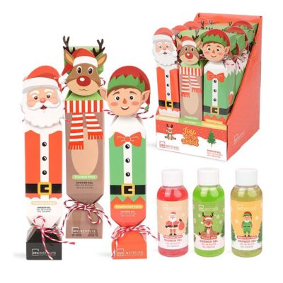 *42375E IDC Christmas Elf Shower Gel Gingerbread Spice Αφρόλουτρο 45ml Χριστουγεννιάτικο Μπισκότο