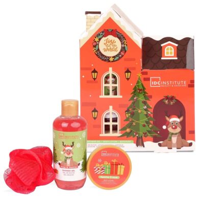 *42377 IDC Christmas Holiday House Set Σετ Περιποίησης 15,5 x 21 x 6cm 3pcs
