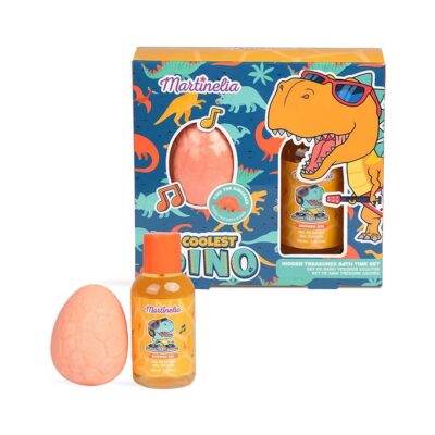 *44392 Martinelia The Coolest Dino Hidden Treasures Duo Bath Set - Παιδικό Σετ Μπάνιου 15 x 14 x 5cm 2pcs