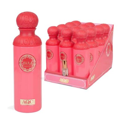 *44447 AQC Fragrances Aura Body Mist Spray Passion 250ml