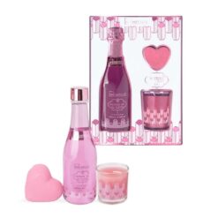 IDC Institute Scented Bath Rose Perfect Glow – Σετ Μπάνιου