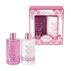 IDC Institute Scented Bath Rose Shower Duo – Σετ Περιποίησης Σώματος