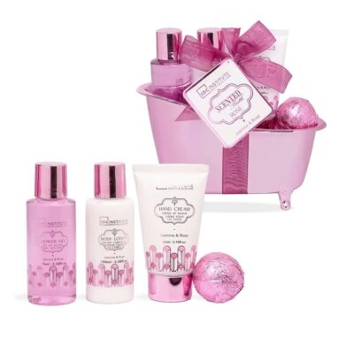 *99269 IDC Institute Scented Bath Rose Gift Set Bathtub – Σετ Δώρου σε Μπανιέρα