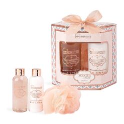 IDC Scented Bath Bronze Set Sandalwood & Cardamom - Σετ Μπάνιου 3pcs 12 x 12,5 x 12cm