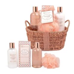 IDC Institute Scented Bronze Care Basket – Σετ Περιποίησης σε Καλάθι 4 τεμαχίων